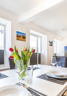 Ferienwohnung Dünenheide 2.1 - Esszimmer