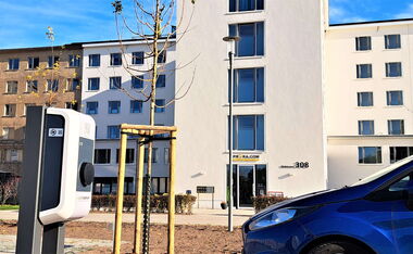 Parkplatz Prora Block 3 - E-Ladestation