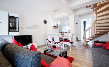 Ferienwohnung Seepferdchen in Prora - Wohnzimmer