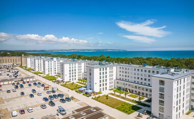 Baumaßnahmen Block 3 in Prora