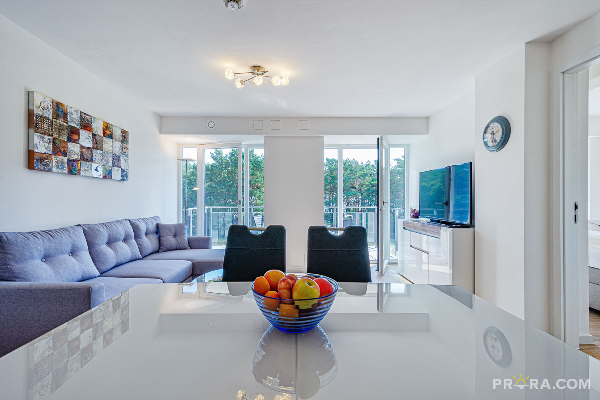 Ferienwohnung Arkonas Strandperle in Prora - Wohnzimmer