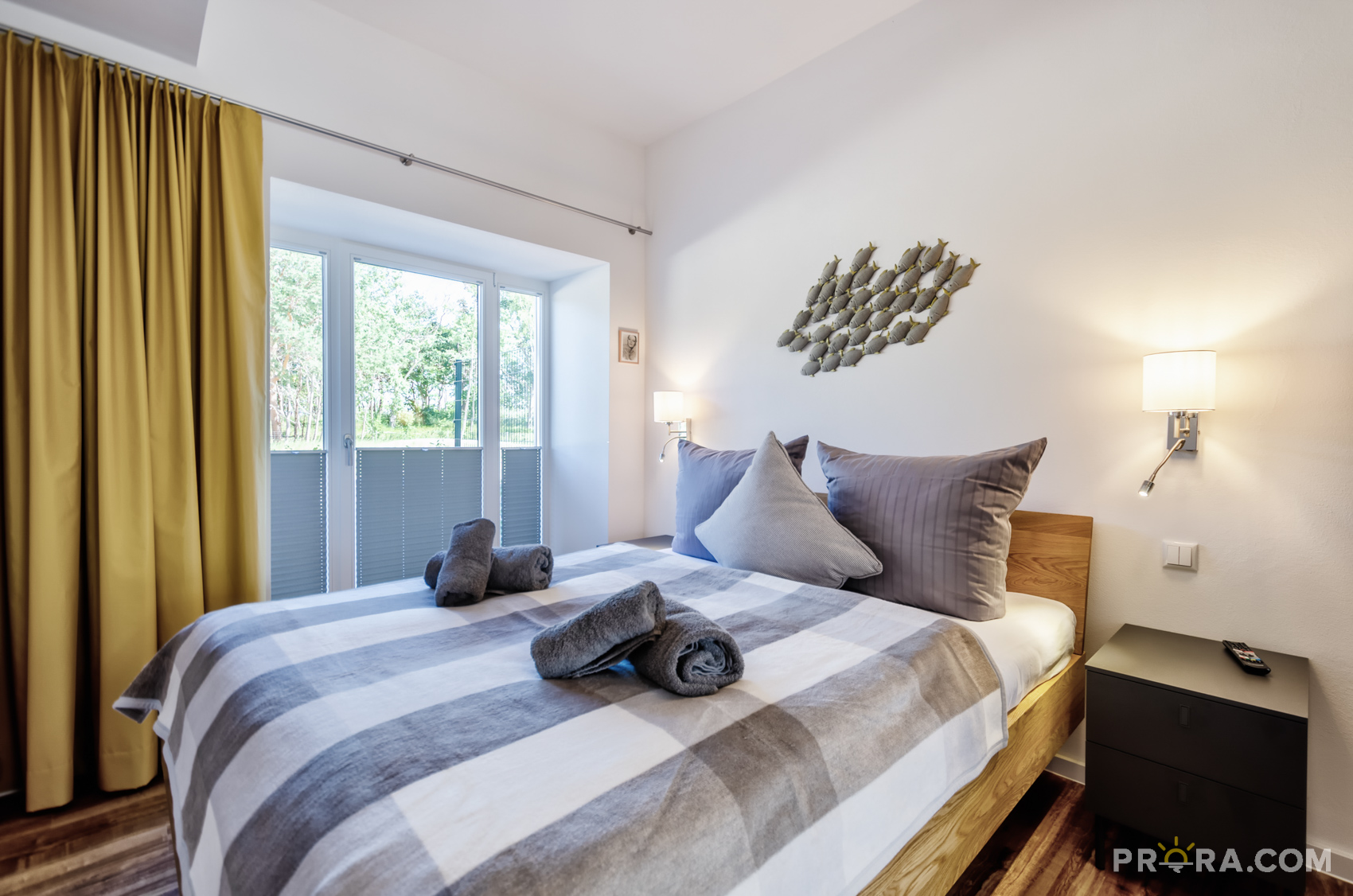 Ferienwohnung Dünenterrasse in Prora - Schlafzimmer