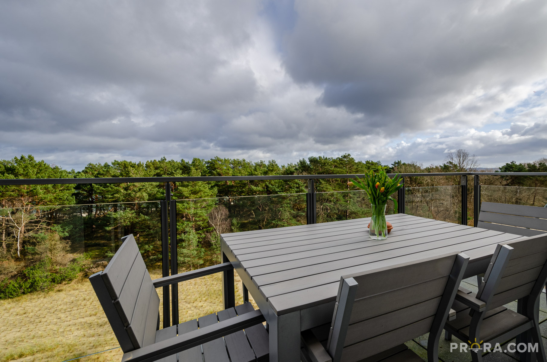 Ferienwohnung Heimathafen in Prora - Balkon